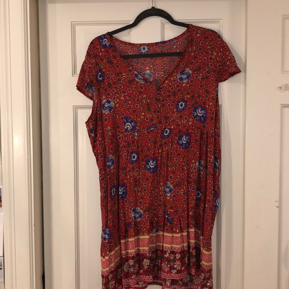 floral babydoll dress